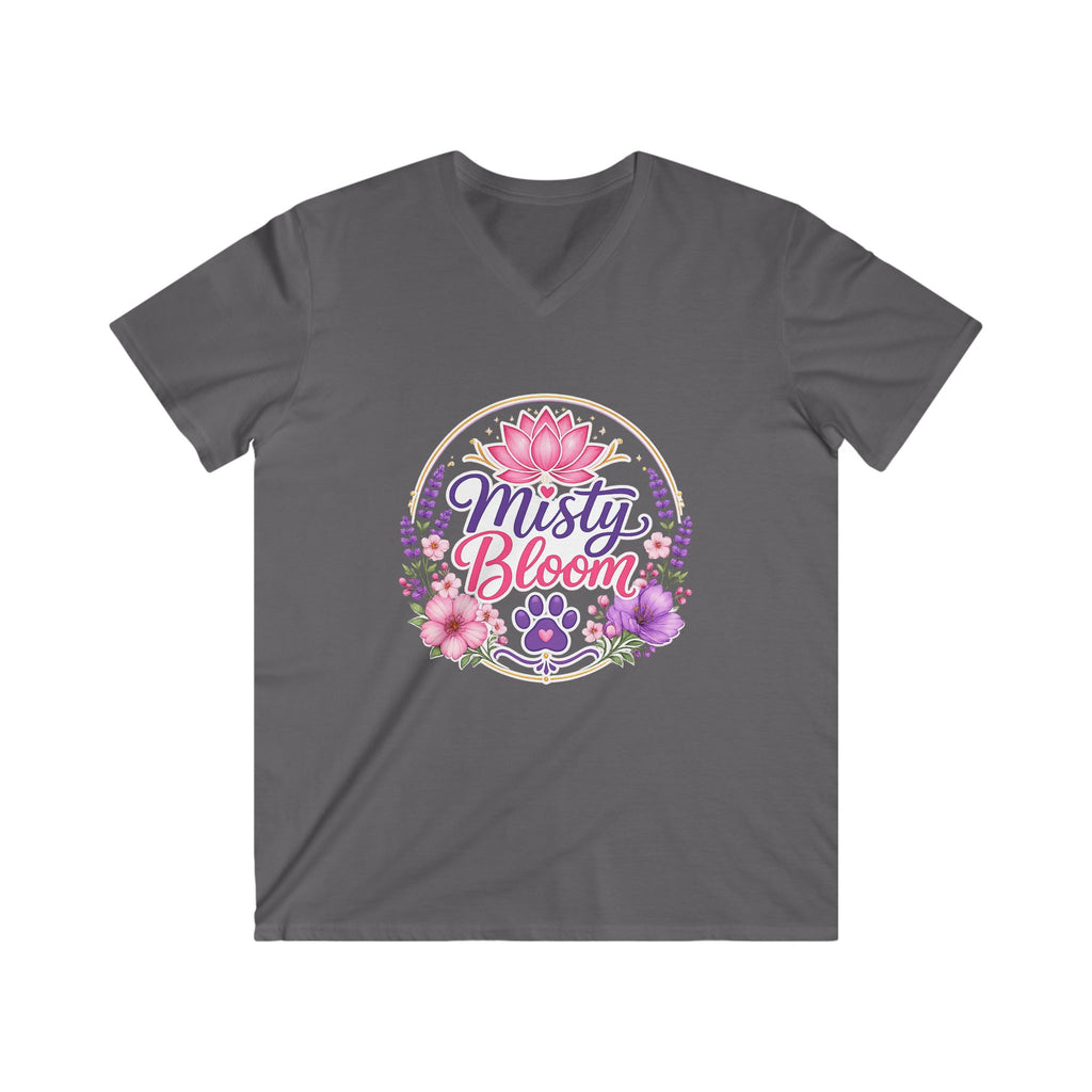 Men's Fitted V-Neck Short Sleeve Tee