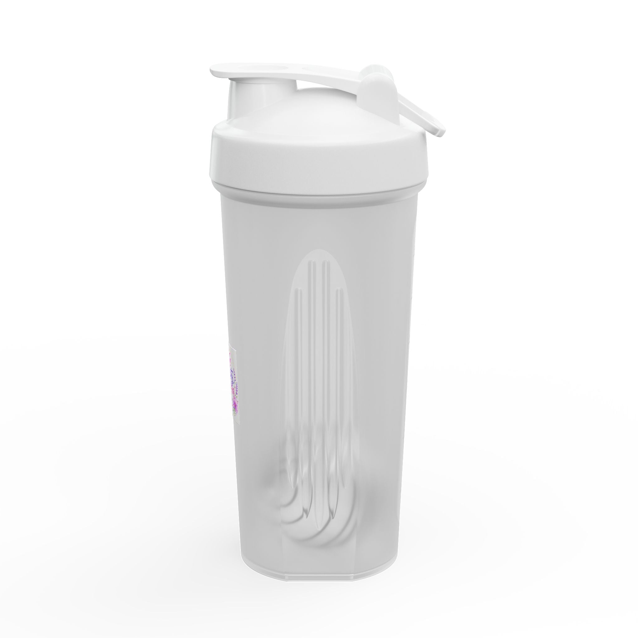 Protein Shaker Bottle — Floral “You Got This” Motivational Gym Bottle