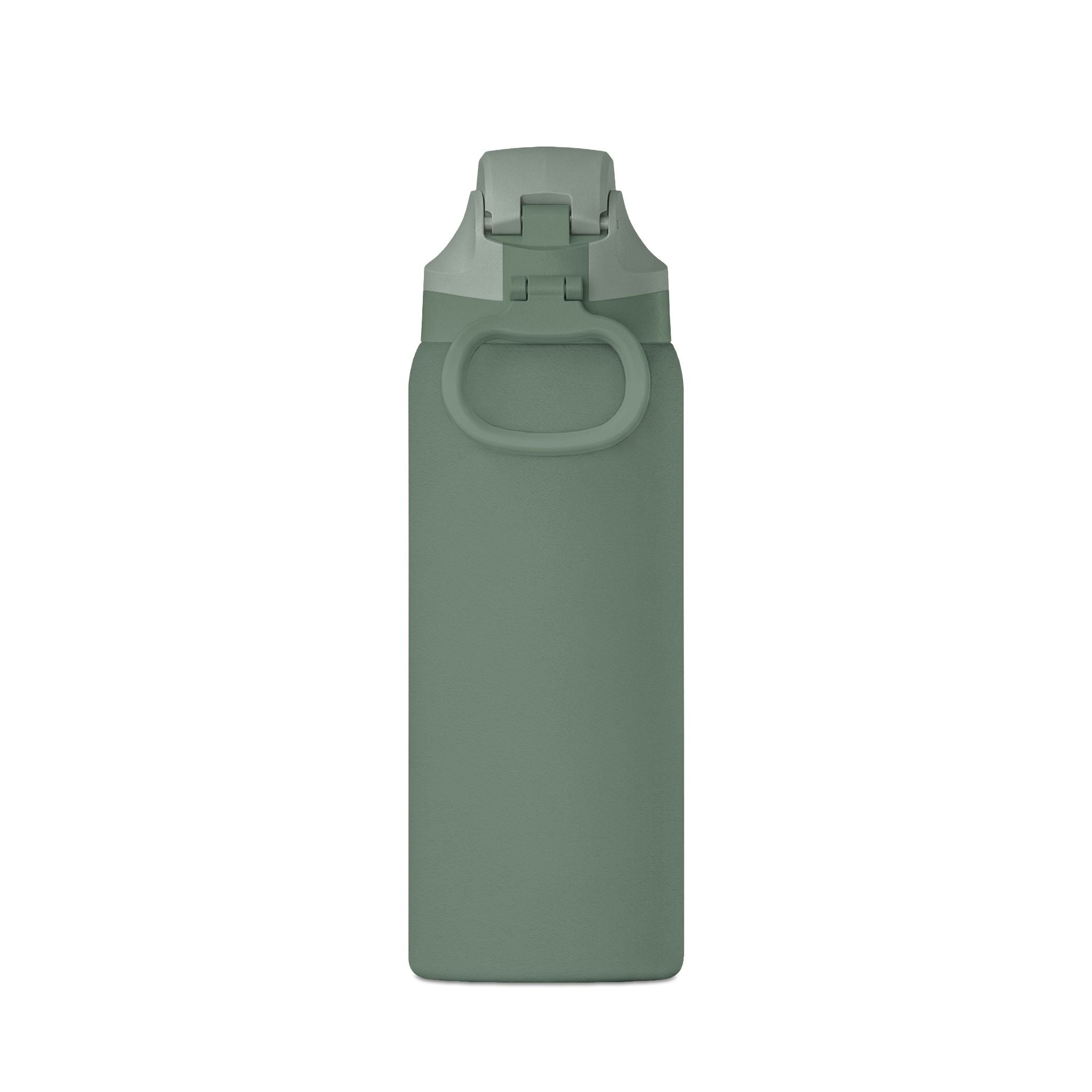 Floral Oasis 32oz Insulated Water Bottle — Leakproof Thermos with Butterfly Garden Design