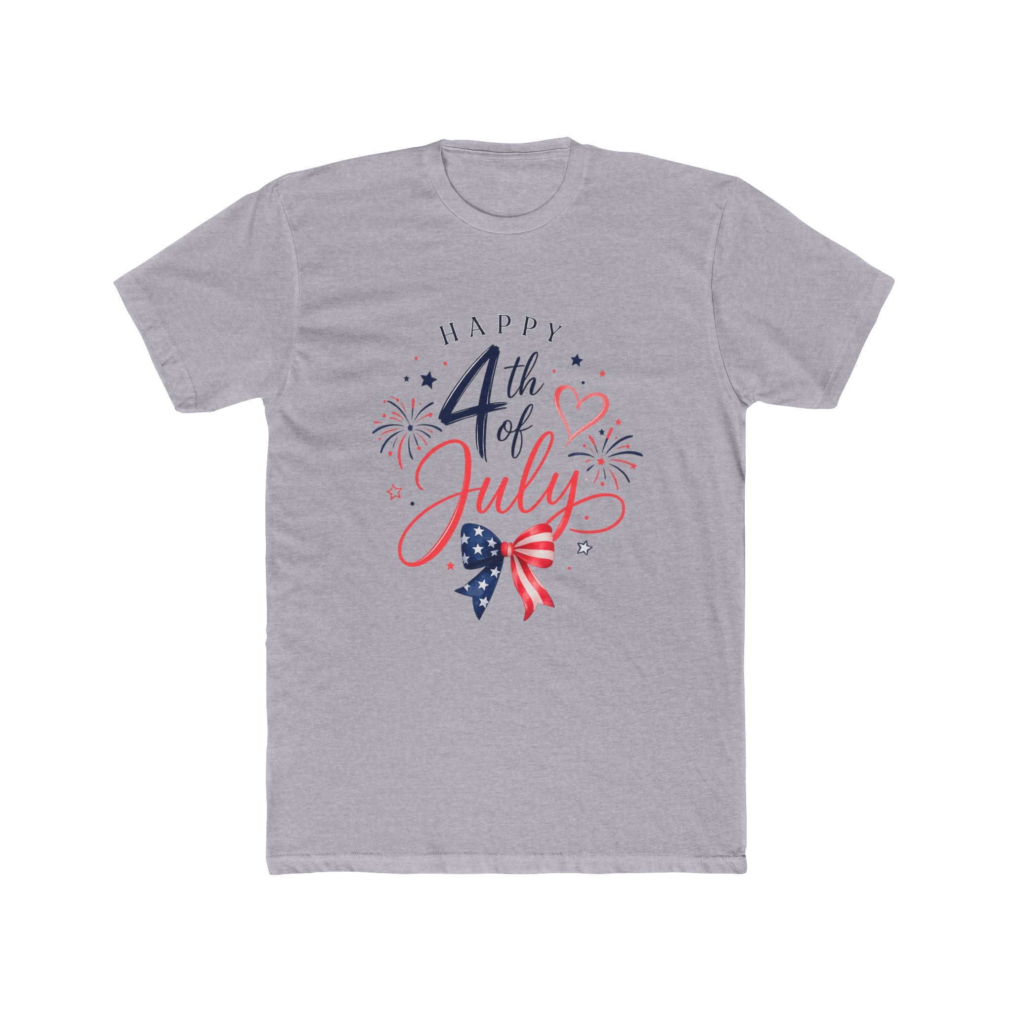 4th of July Tee — Happy 4th of July Patriotic USA Crewneck