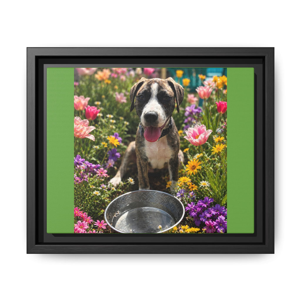 Matte Canvas, Framed (Multi-color)