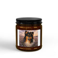 Scented Soy Candles with Black Lid, (4 and 9oz)